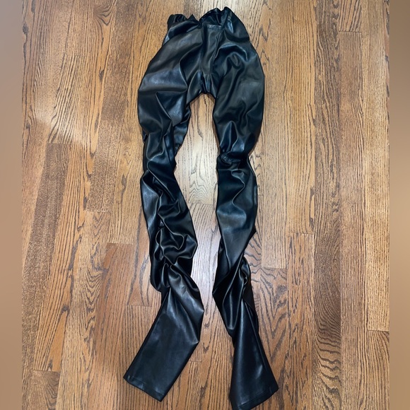 TLZ L’FEMME Black V Cut Panty Trousers - Picture 3 of 5